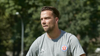 VfR-Trainer Marcel Abele war mit dem Trainingsauftakt zufrieden.