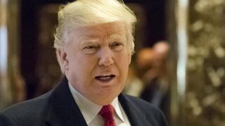 Donald Trump im Jahr 2016 im New Yorker Trump Tower: Hier traf die Filmemacherin Simone Wendel den heutigen US-Präsidenten rund eine Stunde in seinem Büro.