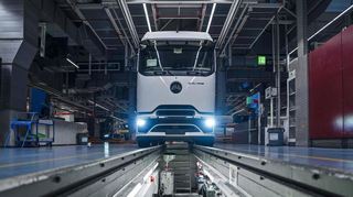 In Wörth produziert Daimler-Truck den batterie-elektrisch angetriebenen eActros 600.