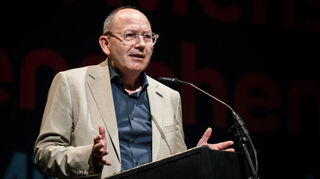 Michel Friedman wurde zu Beginn auch von Mannheims Oberbürgermeister Christian Specht begrüßt.