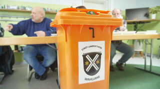 Auch in der Kita Guldenweg gibt es, wie hier bei der Europawahl vor einem Jahr, wieder ein Wahllokal.