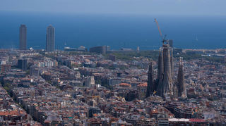 Die Skyline von Barcelona: Auch hier sollen bald die neuen Geldautomaten stehen.