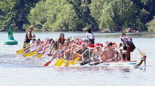 Mit der Regatta unter dem Motto „Drachen auf den Fluss“ in Ladenburg könnte es bald vorbei sein. Ein mögliches Aus nach 2026 steht im Raum.