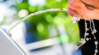 Trinkwasserbrunnen sind gerade im Sommer wichtig. Auf dem Bildungs- und Sportcampus waren drei Stellen geplant, aus Kostengründen soll es aber nun bei einer bleiben.
