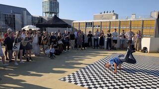 Die Breakdance-Darbietung des Hip-Hop-Kollektivs True Rokin Soul beeindruckte.