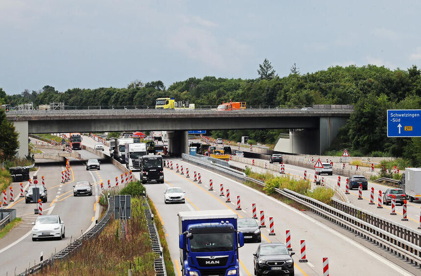 A6 bei Hockenheim: Fünf Tage Vollsperrung ab Donnerstag