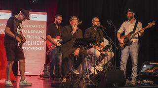 Für den musikalischen Rahmen sorgte die hauseigene Band AWO & Friends mit Markus Sprengler.