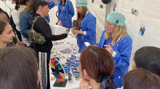 Die Pflegekräfte aus Neonatologie, Neurologie, Intensivpflege, Notaufnahme, Anästhesie gaben seltene Einblicke.