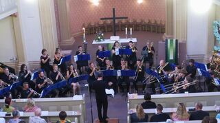 Der Heddesheimer Posaunenchor begeisterte mit einem Konzert in der evangelischen Kirche.