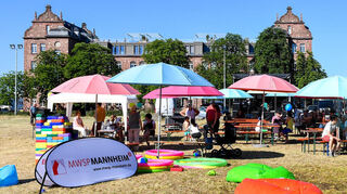 Im Turley-Quartier findet ein Flohmarkt statt.