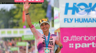 Laura Philipp krönte ihr Triathlon-Jahr Anfang Juli mit dem Sieg in Roth.
