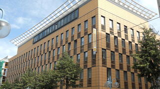 Das Commerzbank-Gebäude der Niederlassung in Mannheim.