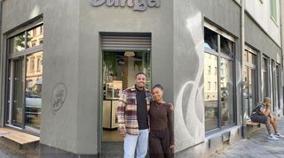 Robel und Sophia Berhane haben zusammen in der ehemaligen Klokke in der Neckarstadt-West das Bunya eröffnet.