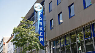 Bei den Mannheimer Parkhausbetrieben, hier die Zentrale in C 1, arbeiten etwa 50 Beschäftigte.