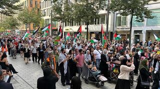 An unter anderem von Zaytouna organisierten Demonstrationen haben in Mannheim teilweise mehr als 1.000 Menschen teilgenommen.