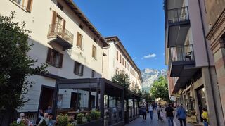 Levico Terme ist ein nettes Städtchen mit einer schönen Fußgängerzone.