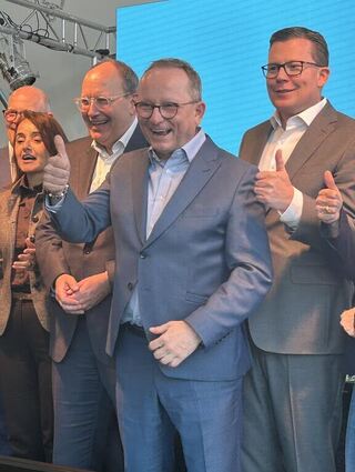 Klaus Blettner am Tag seiner Kür zum Oberbürgermeister-Kandidaten der CDU in Ludwigshafen.