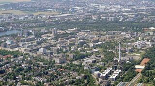 Das Heidelberger Universitätsklinikum im Neuenheimer Feld wird Teil des neuen Klinikverbundes Mannheim-Heidelberg.