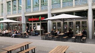 Ein Bild aus besseren Tagen: Das Sausalitos am Mannheimer Paradeplatz hatte am Wochenende zum letzten Mal geöffnet.