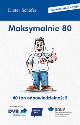 Das polnische Buchcover von Max Achtzig.