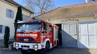 Im Feuerwehrgerätehaus in Neckarhausen (Archivbild) stand der Keller unter Wasser.