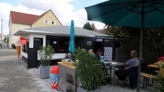 Der frisch renovierte Kiosk in der Kattowitzer Zeile ist ein Inklusionsprojekt.