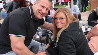 Bürgermeister Achim Weitz und seine Frau Pascale sind Stammgäste beim Seefest in Heddesheim.