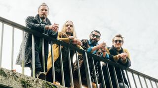 Die Arabic-Jazz-Band Beyond Borders ist am 3. September bei Kultur in the City zu Gast (v.l.): Dominik Fürstberger, Jonathan Sell, Fadhel Boubaker und Niko Seibold.