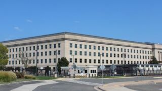 Das Pentagon, wie es sich Passanten und Touristen präsentiert.
