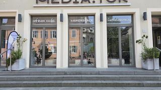 Im Media-Tor in der Maximilianstraße ist der Offene Kanal neben anderen Einrichtungen untergebracht.