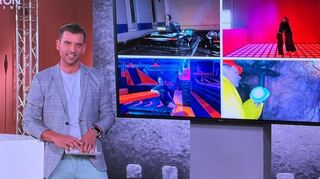 RON-TV-Live-Sendung mit Moderator Oliver Sequenz.