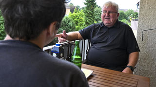 Peter Riemensperger im Gespräch mit „MM“-Redakteur Torsten Gertkemper-Besse.