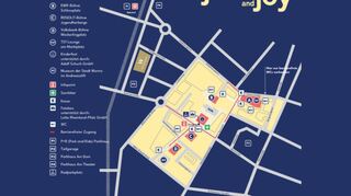 Der Lageplan zu Jazz & Joy 2025.