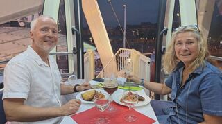 Martin und Jutta feiern die Liebe.