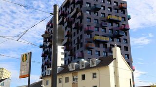 Alt und neu ganz dicht beieinander: Der Mannheimer Stadtteil Franklin.