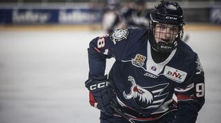Max Penkin geht davon aus, dass er auch in der neuen Saison meistens das Trikot der Jungadler Mannheim tragen wird.
