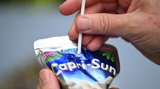 Ein Trinkpäckchen von Capri-Sun.