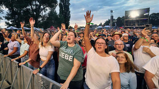 Die Fantastischen Vier auf „Long Player Live“-Tour in Ladenburg: Kein Gedränge auf der Festwiese.