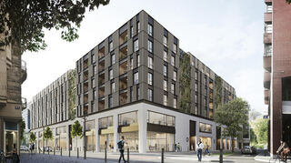 Das Projekt New7 in Mannheim, wie es nach der Fertigstellung Ende 2025 aussehen soll.
