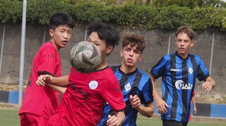 Die chinesische Mannschaft von Hangzhou kam gegen Waldhof nicht zum Zug: 11:0 endete das Spiel der U16.