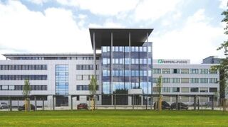 Die Zentrale von Pepperl+Fuchs in Mannheim-Schönau.