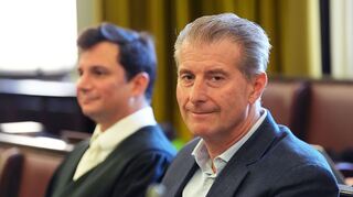 Stephan Hensel, der Ex-Mann von Christina Block, schildert als Zeuge vor dem Landgericht Hamburg Details der Kindesentführung in der Silvesternacht 2023/24.