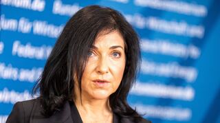 Die Wirtschaftsministerin spricht von guten Nachrichten.