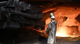Energieintensive Industrien wie die Stahlbranche sind unter Druck.