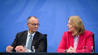 Friedrich Merz und Bärbel Bas hatten ein versöhnliches Abendessen.