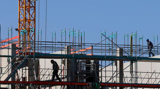 Auch das Baugewerbe leidet unter der Rezession in Deutschland.