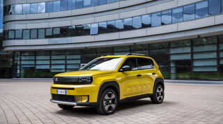 Großes Bärchen: Der Fiat Panda ist in der Grande-Version recht ausgewachsen.