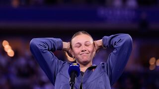 Amanda Anisimova kamen wie schon in Wimbledon die Tränen.