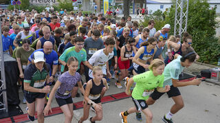Der Start des 5.000-Meter-Laufs.