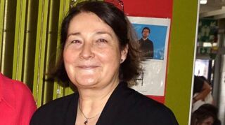 Petra Röder, Geschäftsführerin der Reha Südwest Regenbogen ist Blumenaus "Coole Socke" 2025 geworden.